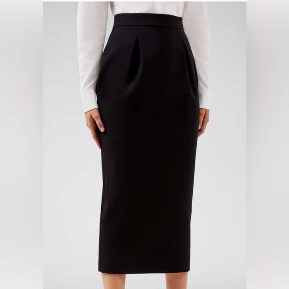 Versace new black long skirt with tags - Picture 1 of 8